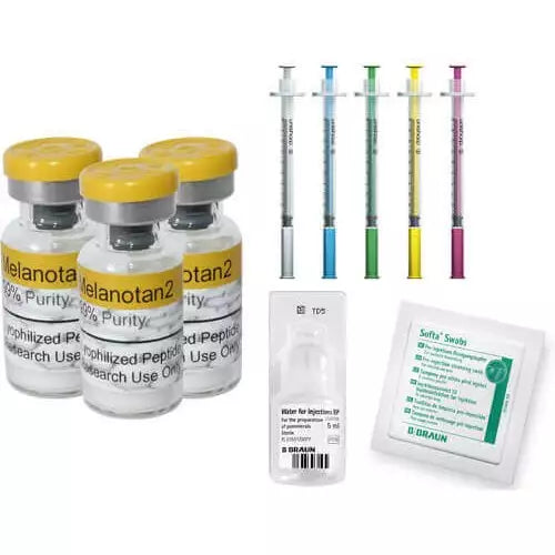 Insulin Pins, Alcohol Wipes & Sterile Water Injecting Kit